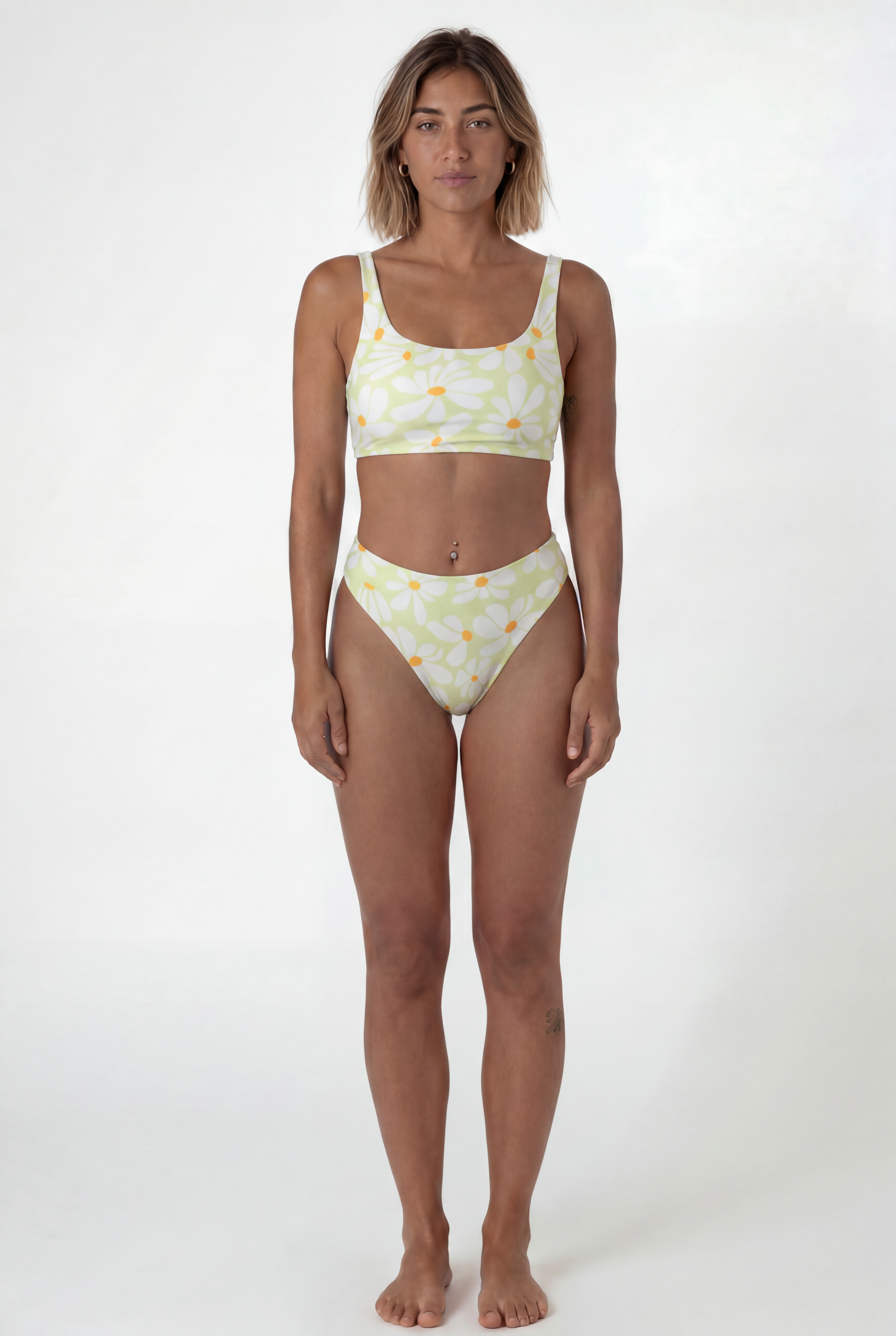 Yolo Bikini Top - Kaya Green