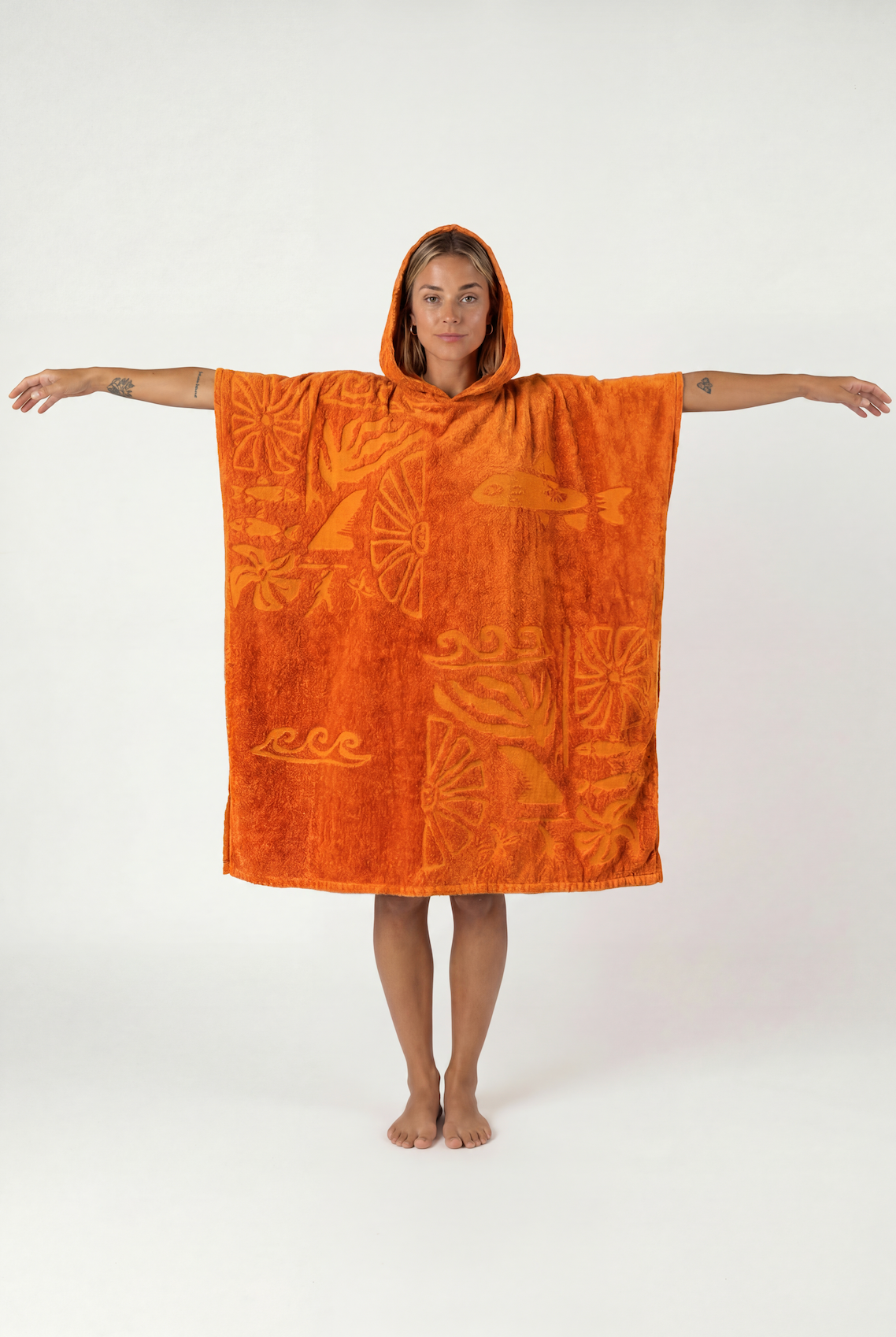 Barrel Unisex Surf Poncho