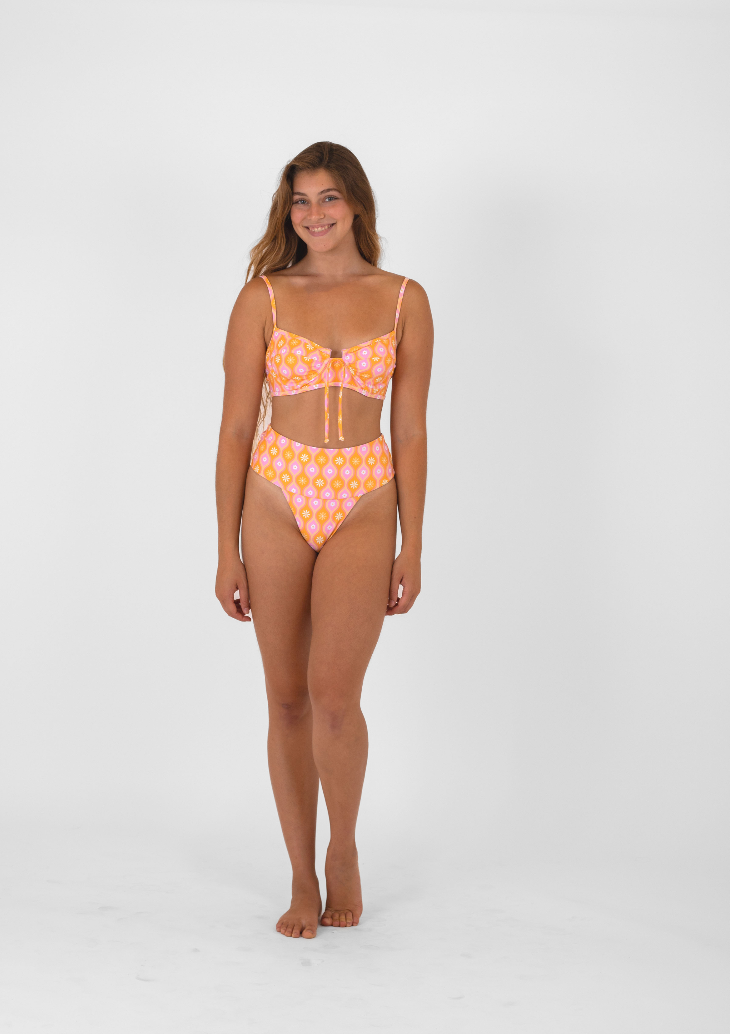 Nuni Reversible Bottom - Marga Orange
