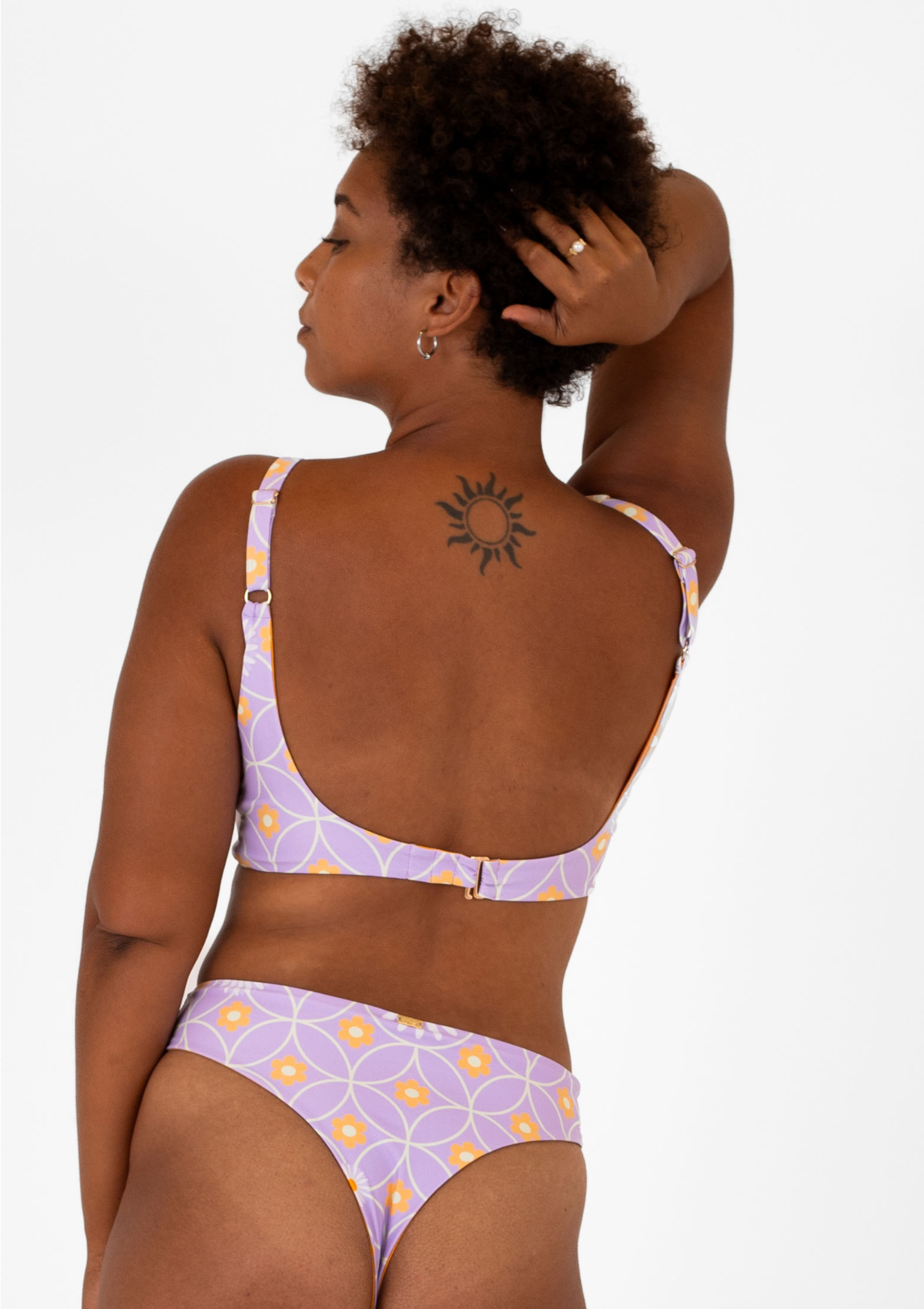 Yolo Reversible Bottom - Uma Purple