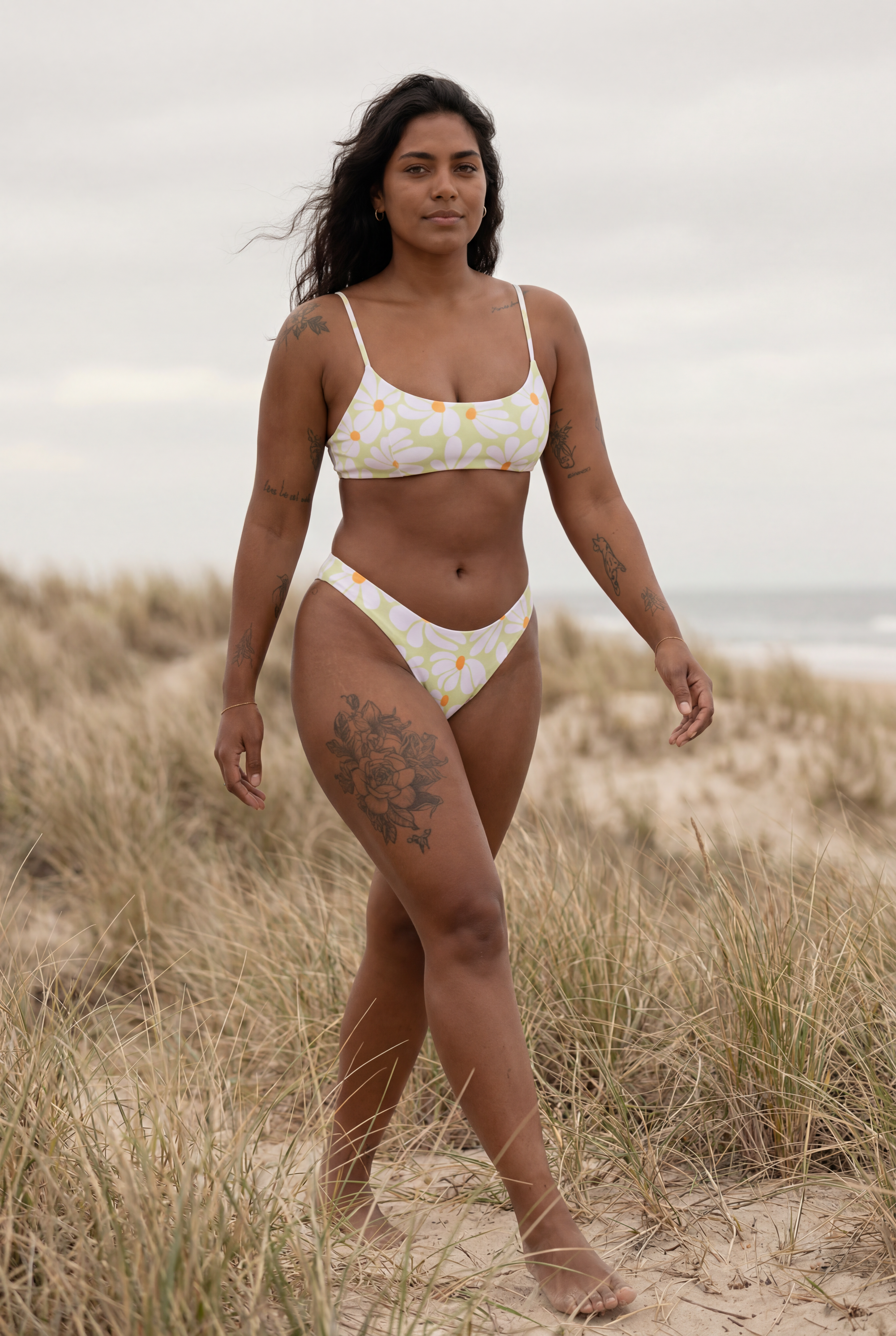 Luzzy Reversible Bottom - Kaya Green
