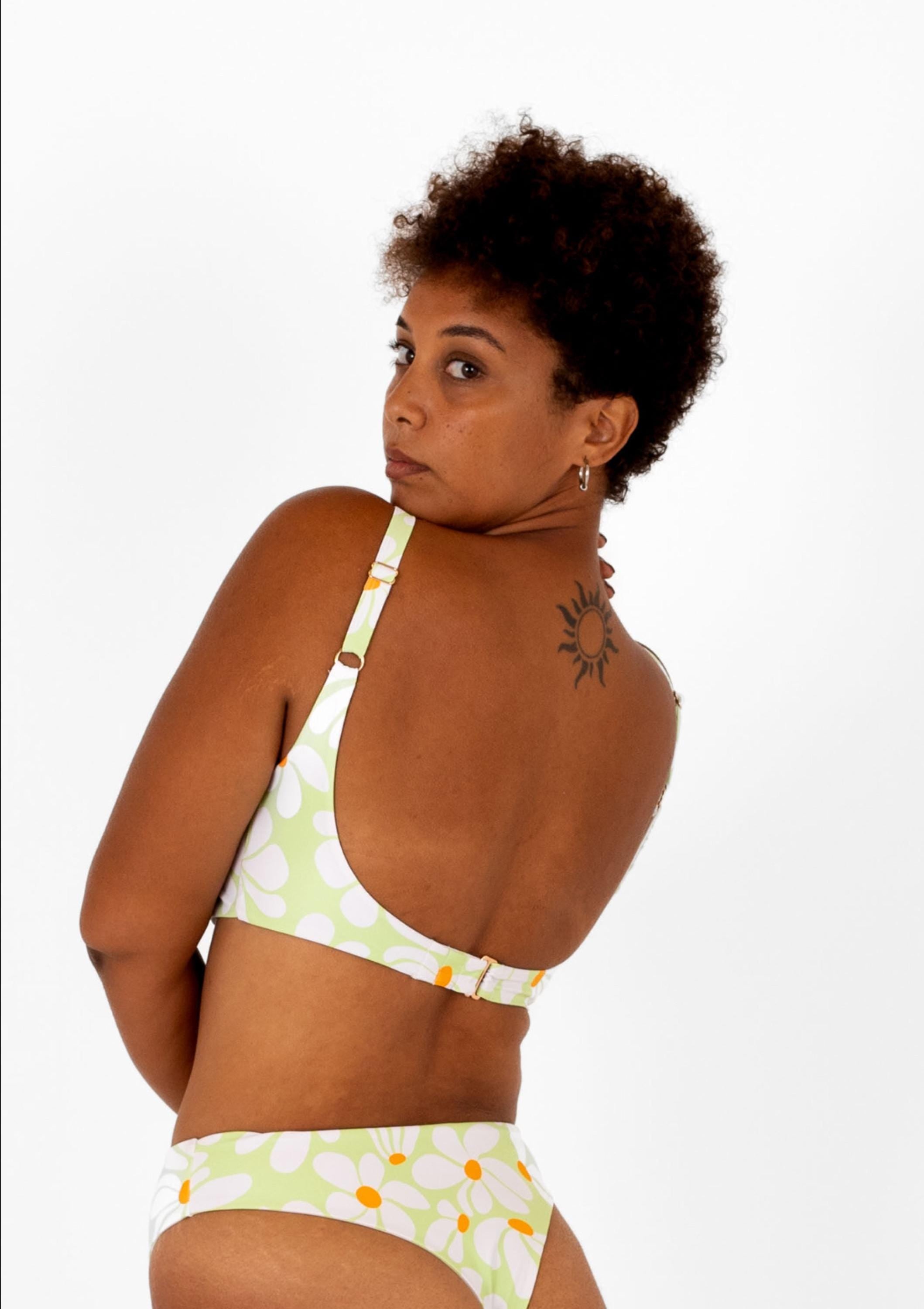 Yolo Reversible Bottom - Kaya Green