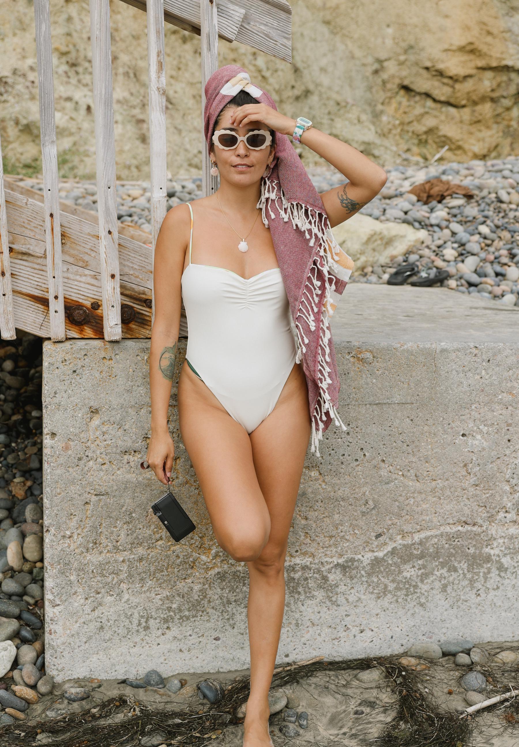 Inka Reversible One Piece - Kaya Green