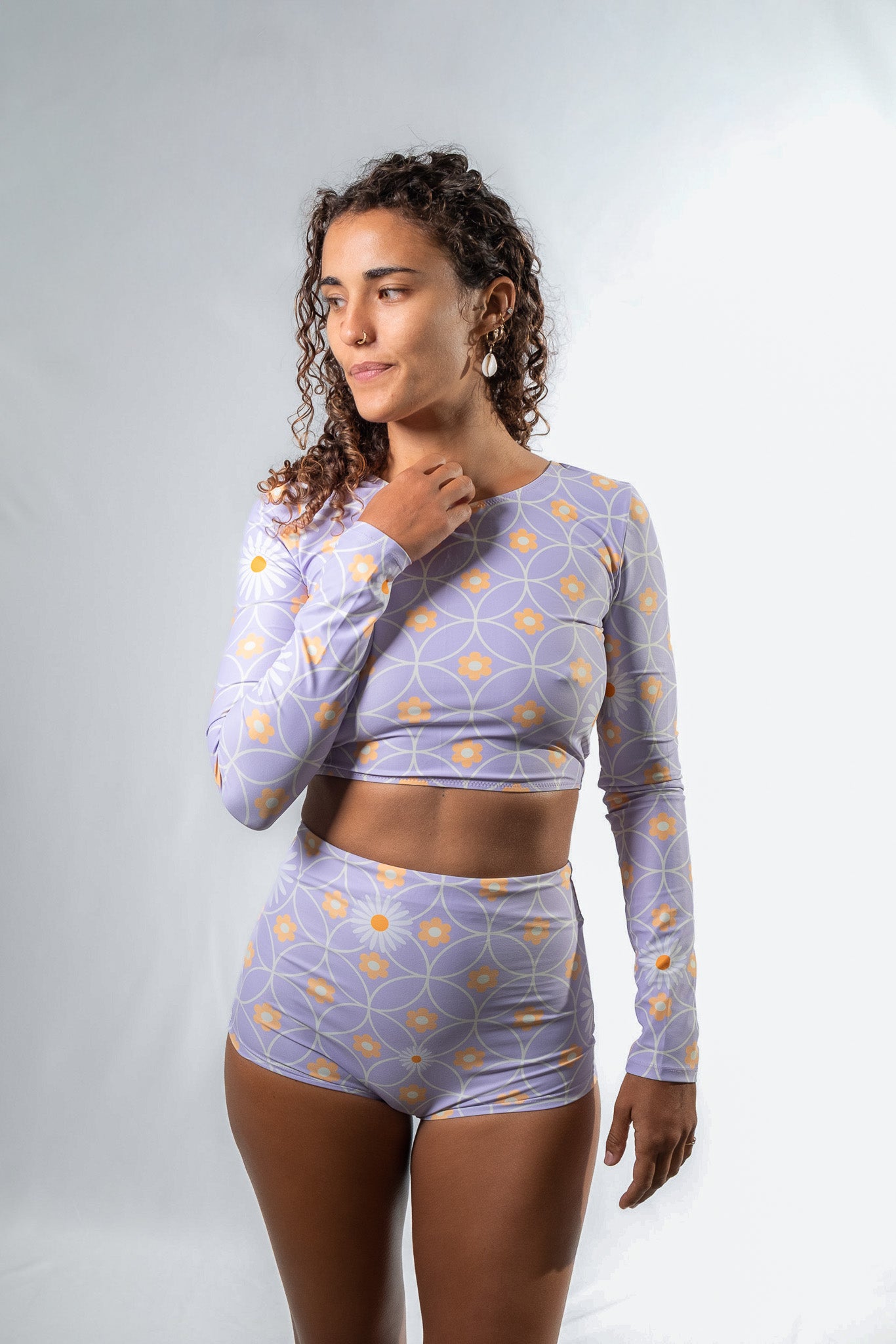 Ula Voss Set Uma Purple — print detail