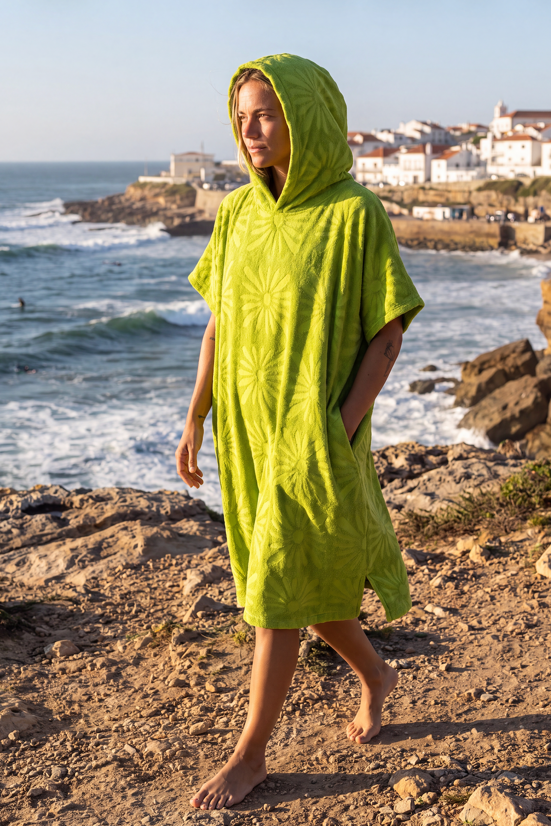 Wildflower Unisex Organic Cotton Surf Poncho