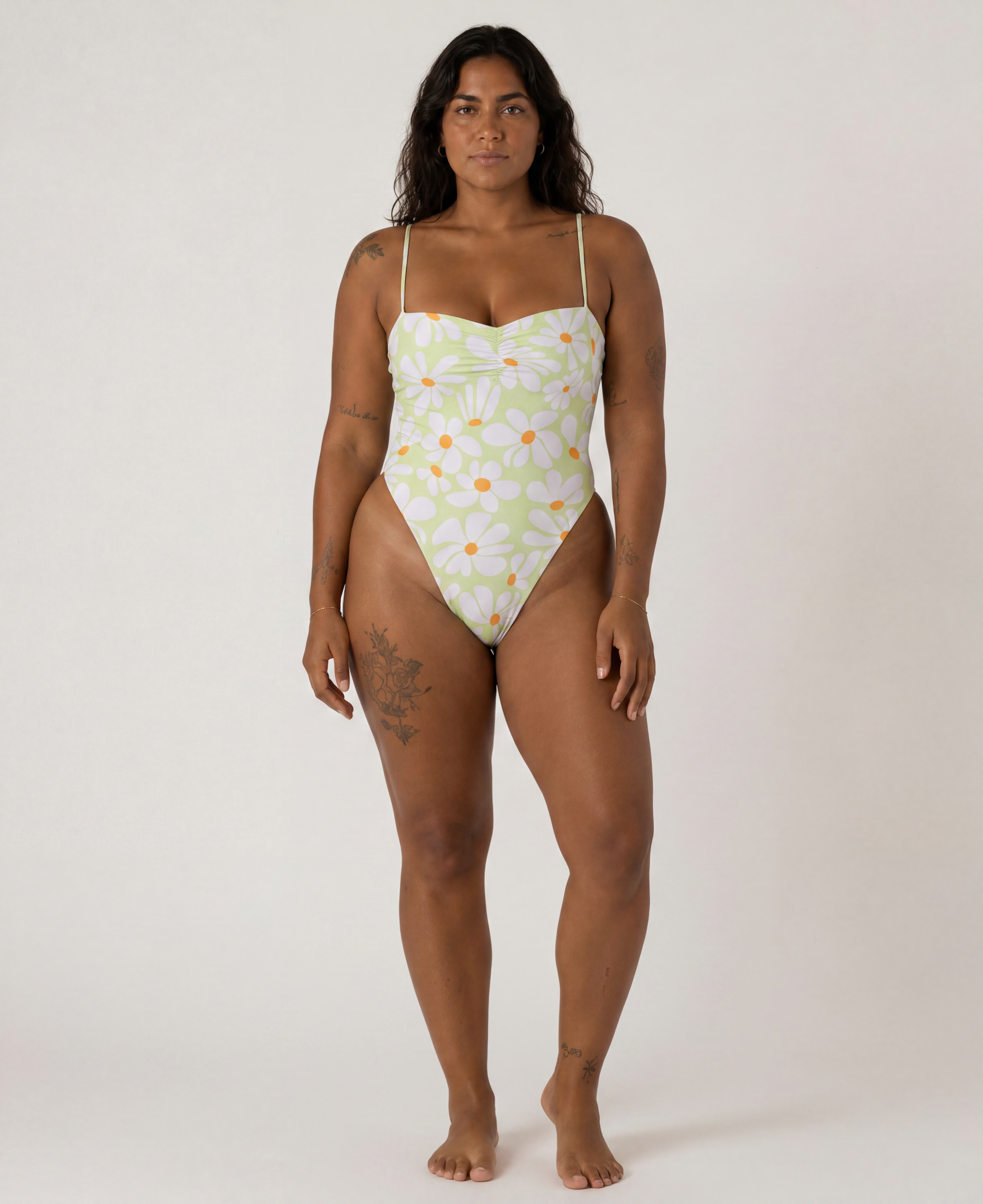 Inka reversible one piece swimsuit Kaya Green – sustainable REPREVE® swimwear | Ula