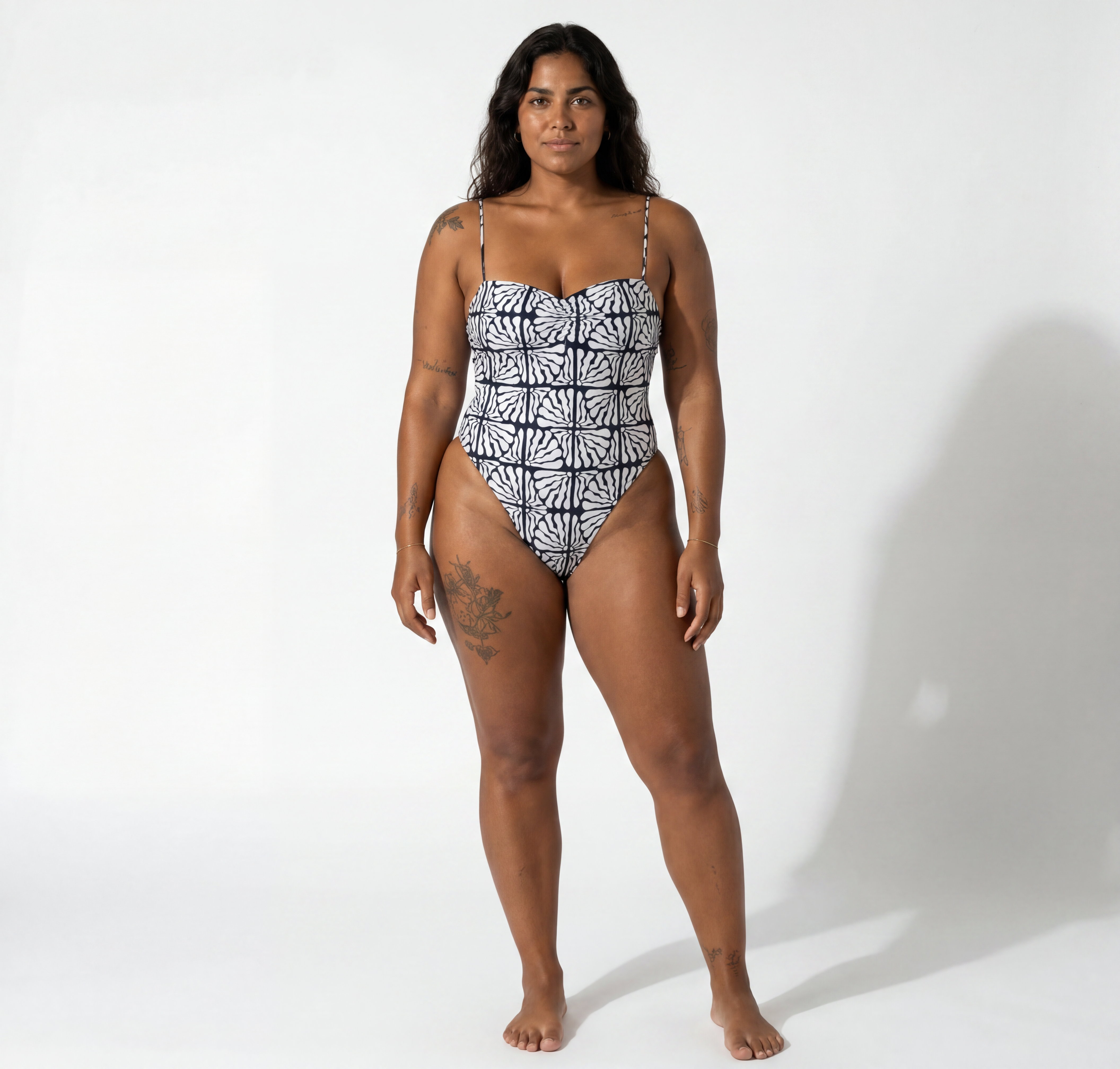 Inka reversible one piece swimsuit Vary Black – sustainable REPREVE® swimwear | Ula