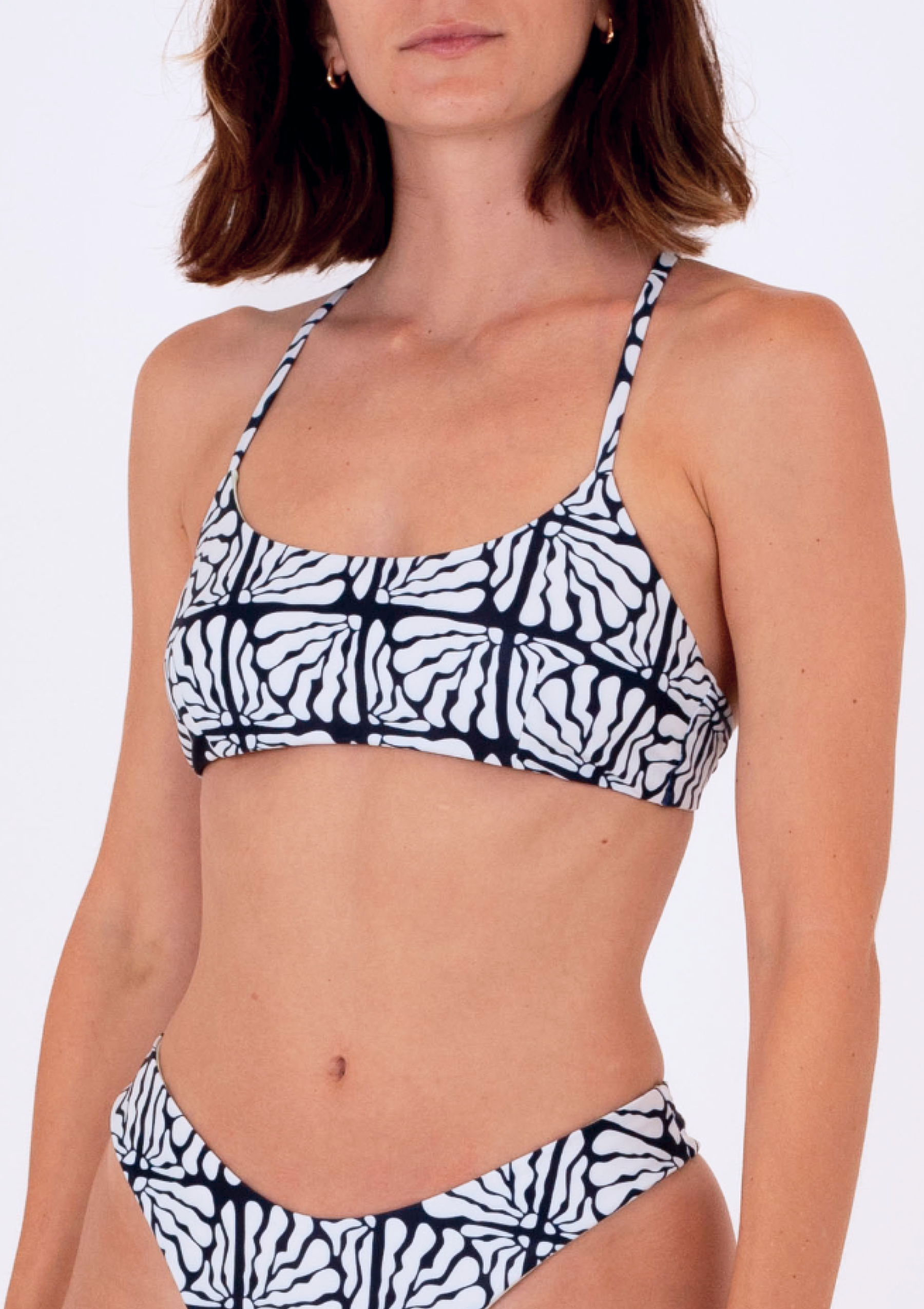 Luzzy Reversible  Bottom - Vary Black