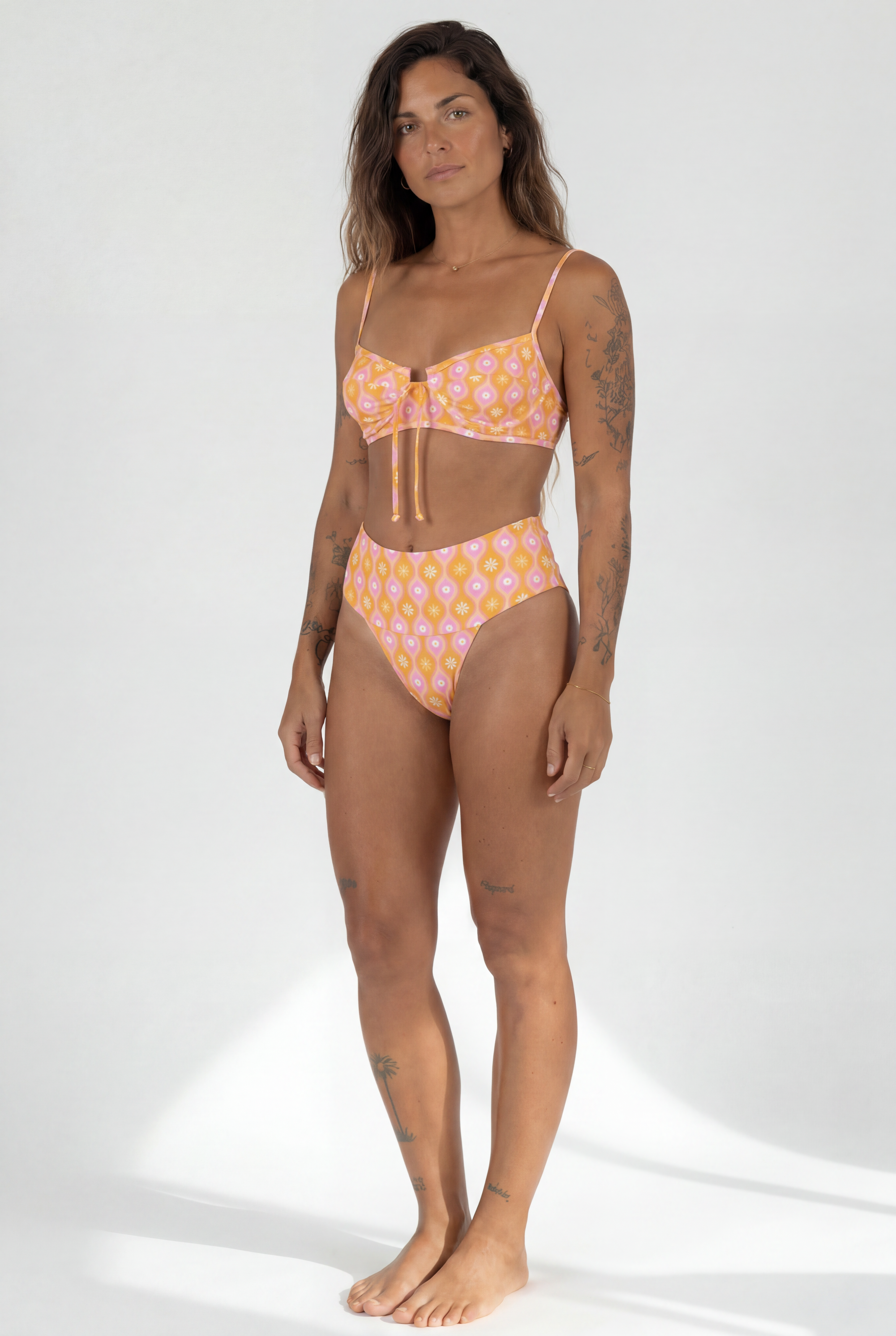 Nuni Reversible Bottom - Marga Orange